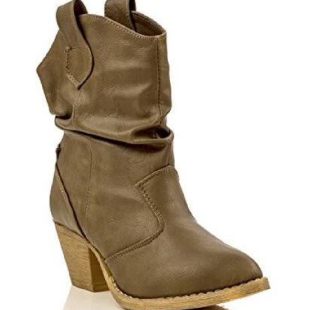 Simply Petals Girls Grey Boots